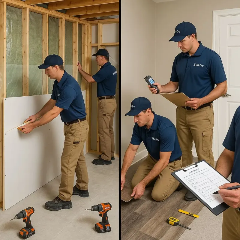 Repairs and Reconstruction process in Redwood, OR