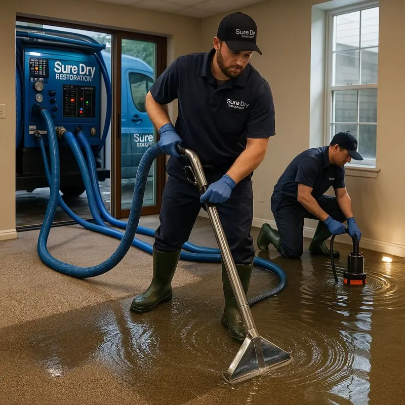 Water Extraction and Removal process in Redwood, OR